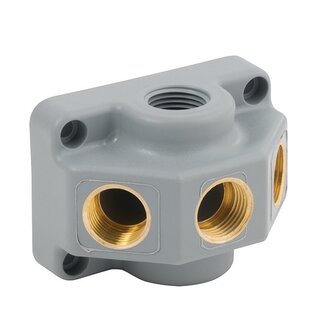 Girair MUURPLAAT |1/2'' boven en 3 x 1/2'' voor