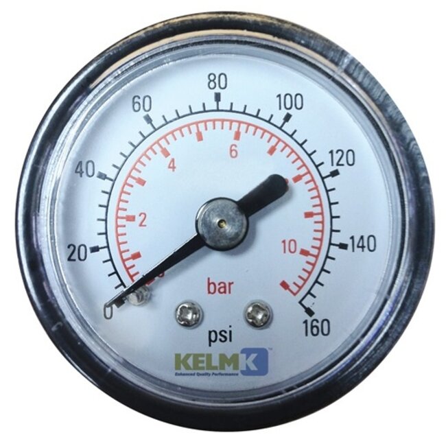 PERSLUCHTVERZORGING - MANOMETER 10 BAR