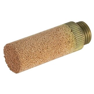 FT PRO GELUIDSDEMPERS - MESSING - INSCHROEFDEMPER - SINTERBRONS  - ROND