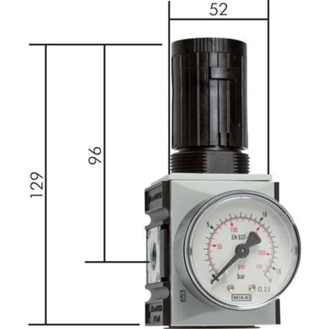 FUTURA - DRUKREGELAAR - SERIE 1