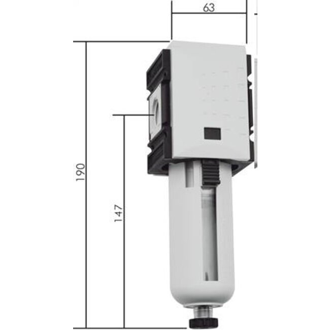 FUTURA - FILTER - SERIE 2 - 3/8'' & 1/2''