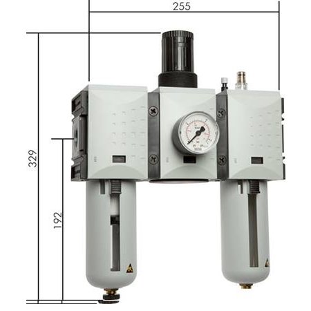 KNOCKS FUTURA - REGEL UNIT - 3-DELIG - SERIE 4- 3/4'' & 1''