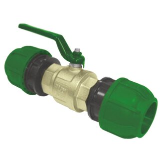 AluSic INSTEEKKOPPELING RECHT MET KOGELKRAAN AluSic INSTEEKKOPPELING RECHT MET KOGELKRAAN