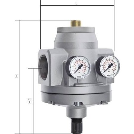 KNOCKS PILOT GESTUURD REDUCEERVENTIELEN - G1.1/2'' & 2'' - SERIES 8