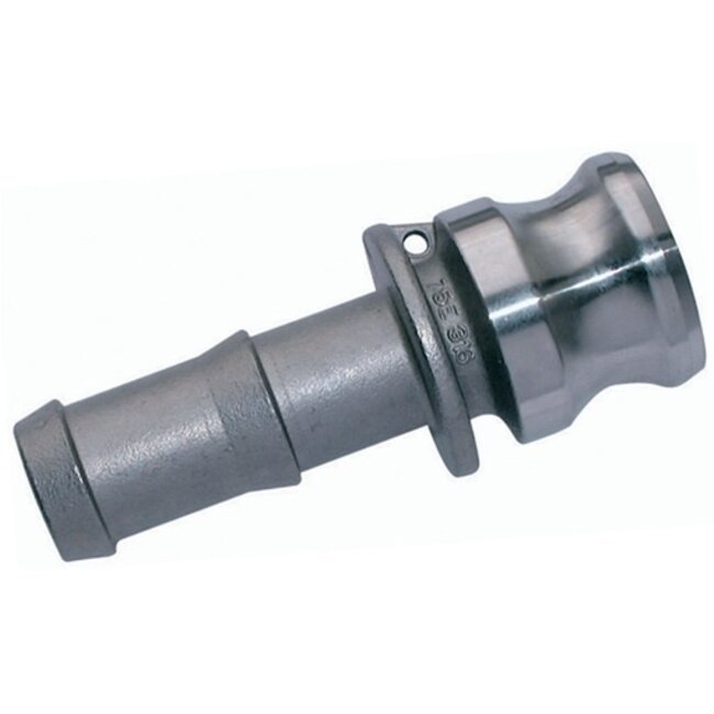 CAM & GROOVE PLUG - SLANGPILAAR Type E - RVS