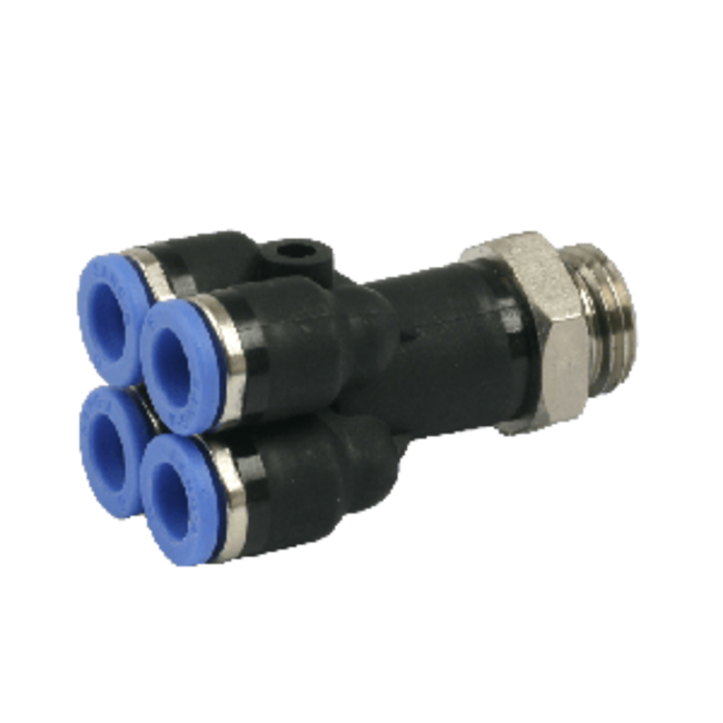 SANG-A PUSH IN FITTINGEN - DUBBEL Y-INSCHROEF -PXT-G