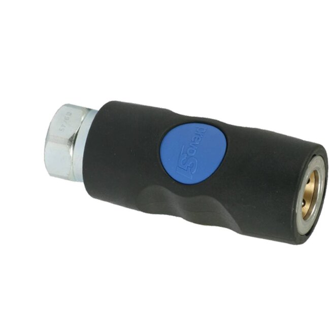 SNELKOPPELING BLAUW ISI06 MET BINNEN DRAAD