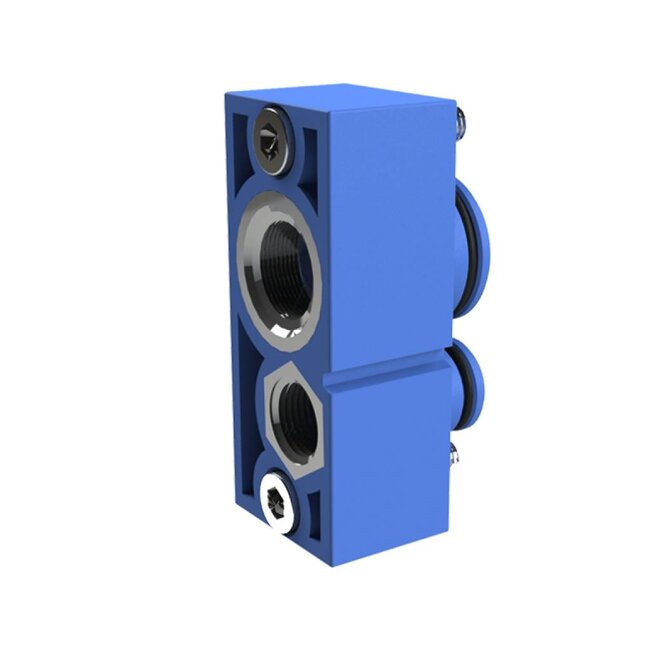 EINDSTUK LINKS 1/2" EN 1/4"