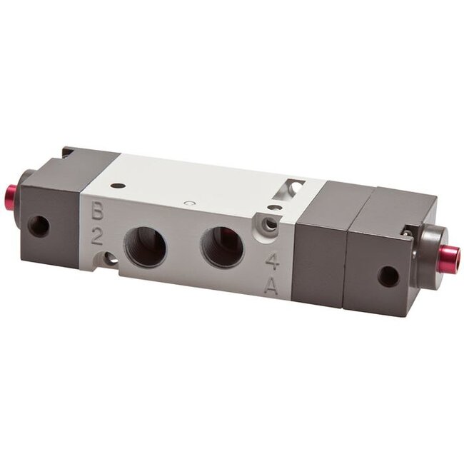 5/3-weg pneumatisch ventiel 1/4" - Middenpositie geventileerd