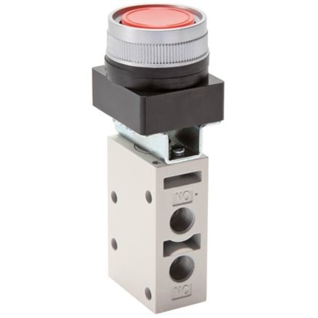 3/2 weg Drukknop 1/8''