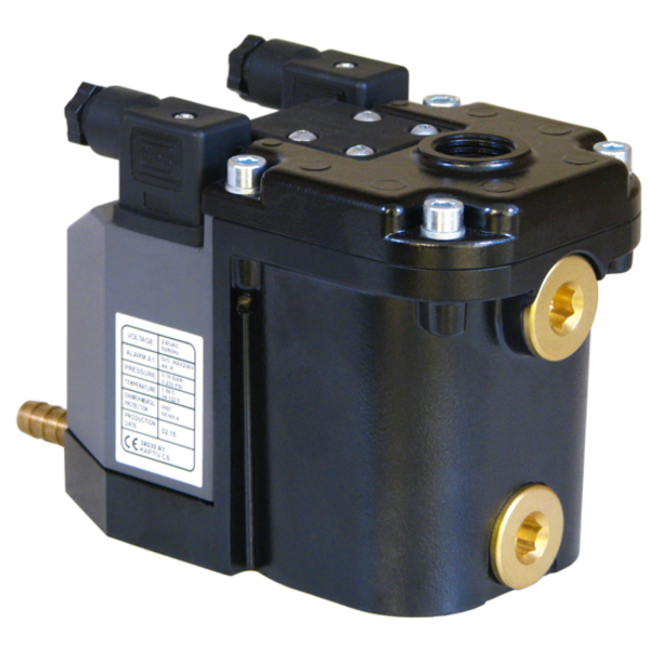 KAPTIV-CS-D-LUX Programmeerbare aftap met alarm NC