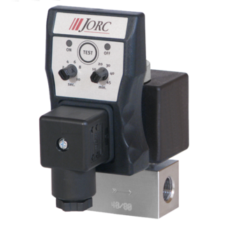 JORC Fluiddrain aftappen met RVS ventielen - 1/4'' BSP - 0-250 bar