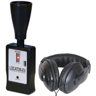 JORC Perslucht lekdetector met geluidsisolerende headset