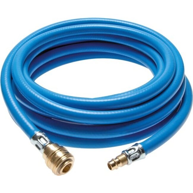 PVC-PERSLUCHTSLANG  | GEMONTEERD Euro profiel standaard | 10 meter