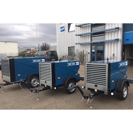 MAC3 SCHROEFCOMPRESSOR MSP2000 | 2 m³/min. | Trailer/Skid uitvoering