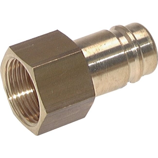 Insteeknippel NW15 | Messing |BI-draad | 5000 l/min