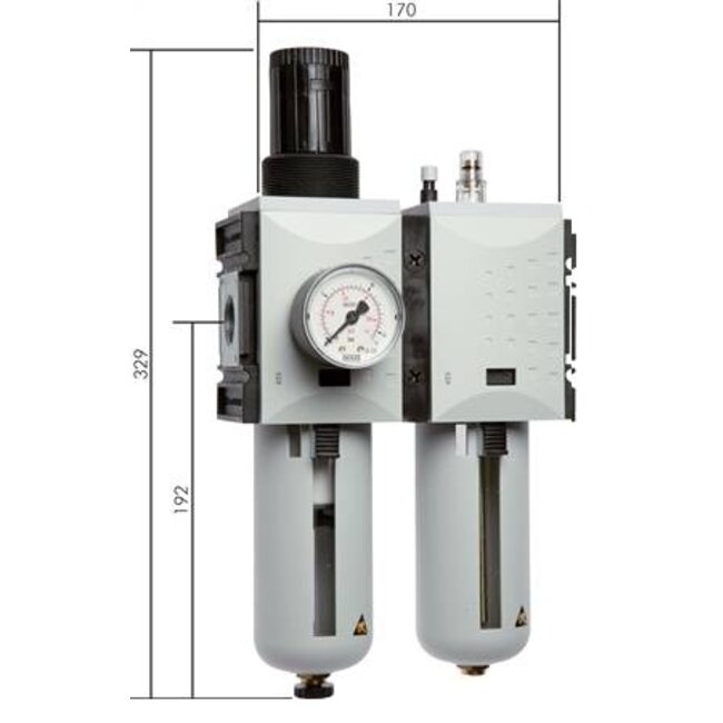 FUTURA - REGEL UNIT - 2-DELIG - SERIE 4- 3/4'' & 1'' - AUTO