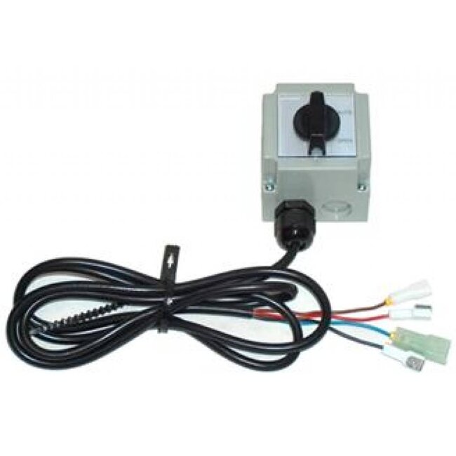 OVERWERKSCHAKELAAR VOOR DRUKHOUDVENTIELEN