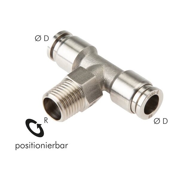 RVS  PUSH-IN  T-STUK INSCHROEF