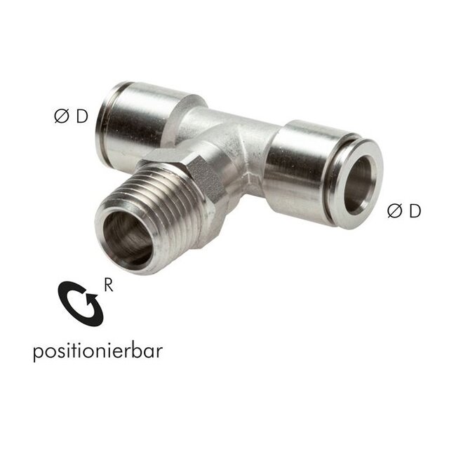 RVS  PUSH-IN  T-STUK INSCHROEF