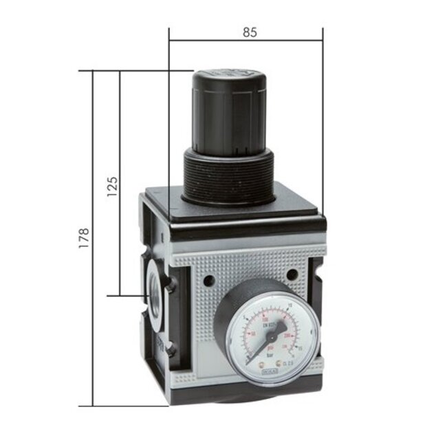DRUKREGELAAR | BV-4 | 12.000 L/MIN.