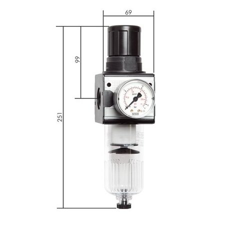 KNOCKS FILTER/DRUKREGELAAR |  CONDANSAATAFTAP > AUTOMATISCH