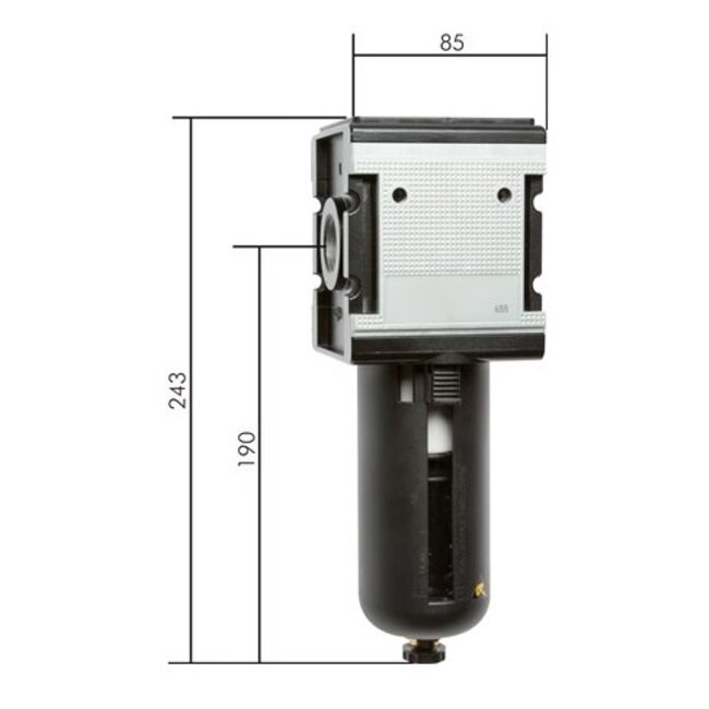 FILTER BV-4 | 8.000 L/MIN.