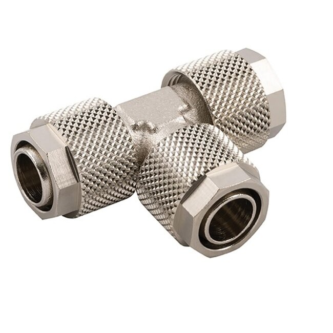 AIGNEP - opsteekkoppeling - messing vernikkeld -  Tee koppeling