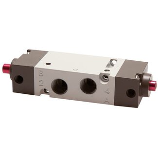 YPC 5/2-weg pneumatisch ventiel 1/8" - Impulsklep