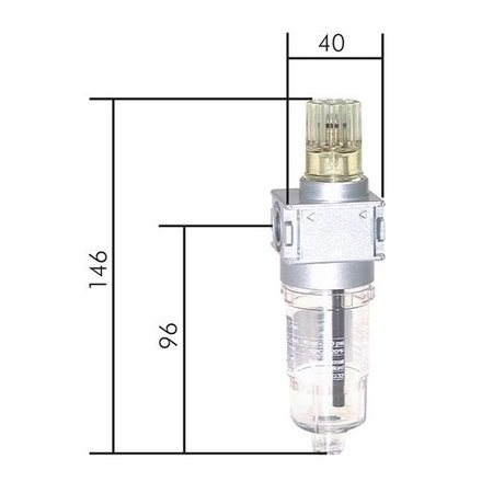 KNOCKS MICRO-VERNEVELAAR BV-0 | 1.000 L/MIN.