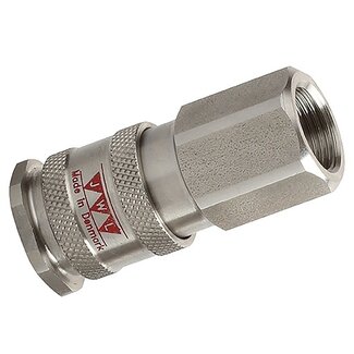 JWL EURO PROFIEL | Snelkoppeling RVS AISI-316 met BI-draad BSP