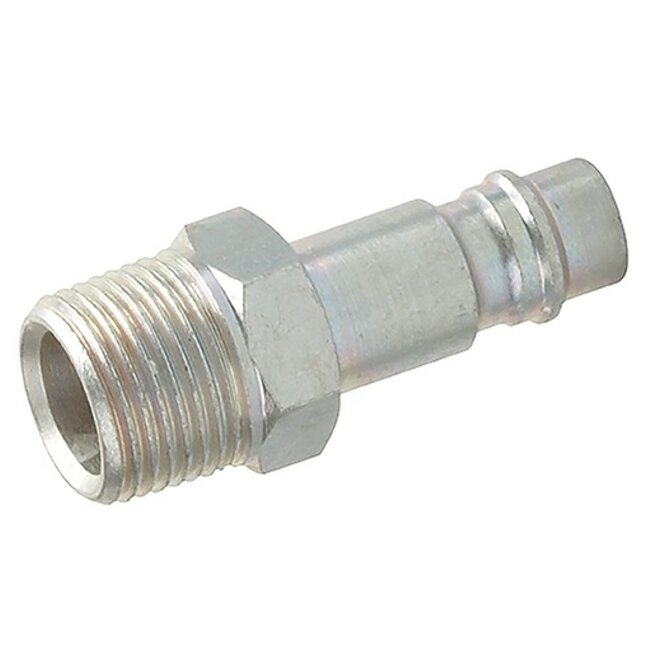 JWL INSTEEKNIPPEL STAAL VERZINKT - Ademlucht  - BSPT Male