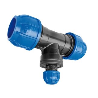 AluSic INSTEEKKOPPELING T-STUK VERLOOP MET WATERSTOP