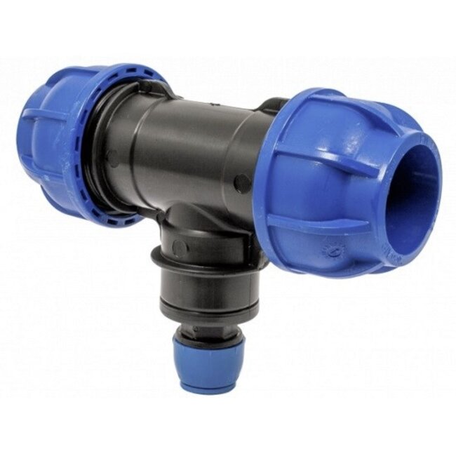 T-STUK MET VERLOOP NAAR Ø 22 MM.