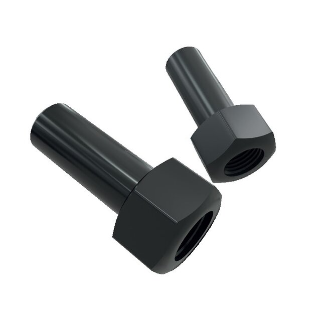 VERLOOPSTUK R237 MET BI-SCHROEFDRAAD