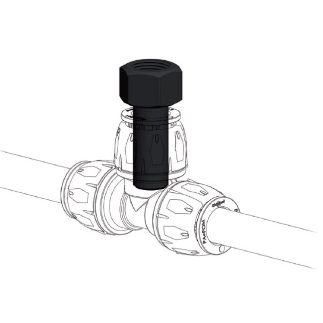 VERLOOPSTUK R237 MET BI-SCHROEFDRAAD