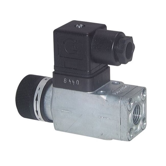 Drukschakelaar  met draaiknop | Bi-draad | 1/4'' | WISSEL