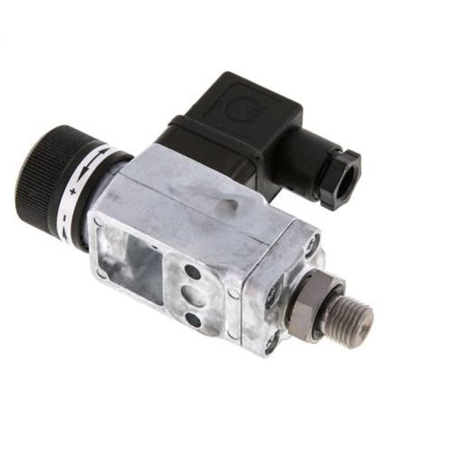 Drukschakelaar  met draaiknop | Bu-draad | 1/4'' | WISSEL |