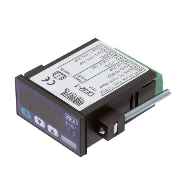 Weergave, bewakings- en regelunit voor druksensor