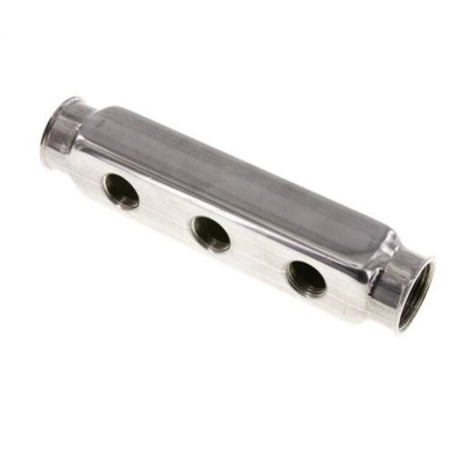 VERDEELBUIS RVS ENKELZIJDIG PN10