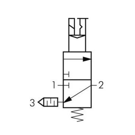 KNOCKS 3/2 VENTIEL ELEKTRISCH | NC|  BV4