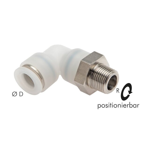 PVDF  PUSH-IN  HAAKSE INSCHROEF