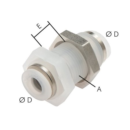 Sang-A PVDF  PUSH-IN SCHOTDOORVOER INSTEEK