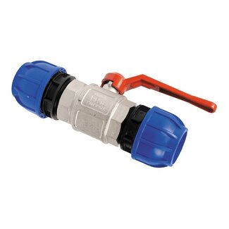 AluSic INSTEEKKOPPELING RECHT MET KOGELKRAAN -  STANDAARD AluSic INSTEEKKOPPELING RECHT MET KOGELKRAAN -  STANDAARD