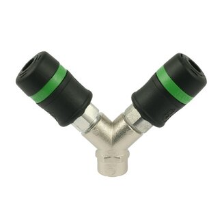 Prevost SNELKOPPELING GROEN ESG07 Y-STUK MET BINNEN DRAAD Prevost SNELKOPPELING GROEN ESG07 Y-STUK MET BINNEN DRAAD