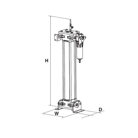 COMPRAG Actiefkool adsorber ATC-60 | 6,0 m³/min.