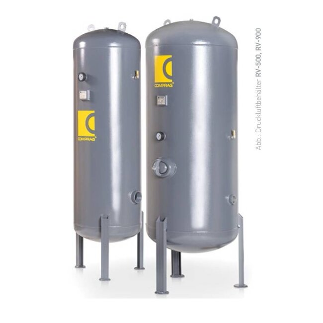 PERSLUCHTKETEL-RV3000-P-11 GRIJS -3.000 LITER/11 BAR