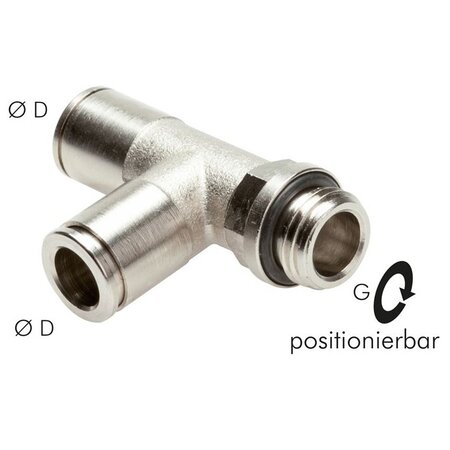 AIGNEP MESSING VERNIKKELD - PUSH IN - T-INSCHROEF - PST-G/ME