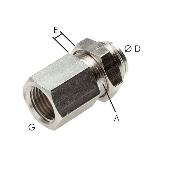 MESSING VERNIKKELD - PUSH IN - OPSCHROEF - SCHOTDOORVOER