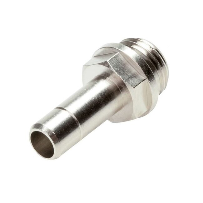 MESSING VERNIKKELD - PUSH IN - INSCHROEF STEELFITTINGEN